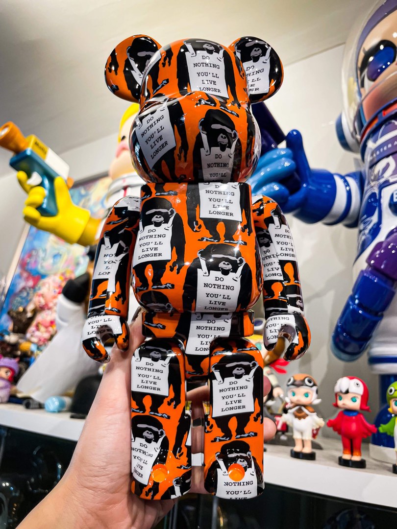 Bearbrick Monkey sign 1000%, Hobbies & Toys, Toys & Games on Carousell
