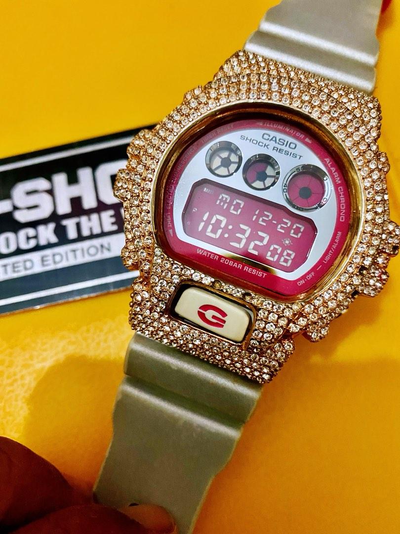 G shock swarovski bezel hot sale