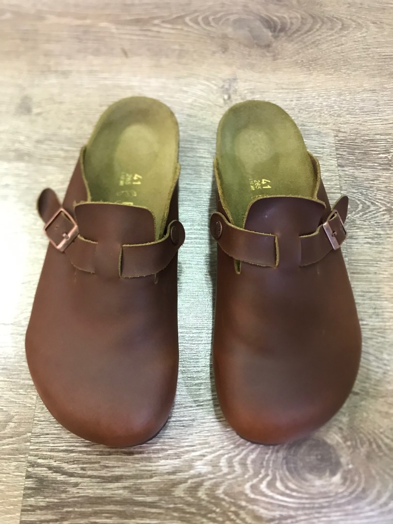 Birkenstock Boston, Men's Fashion, Footwear, Casual shoes on Carousell