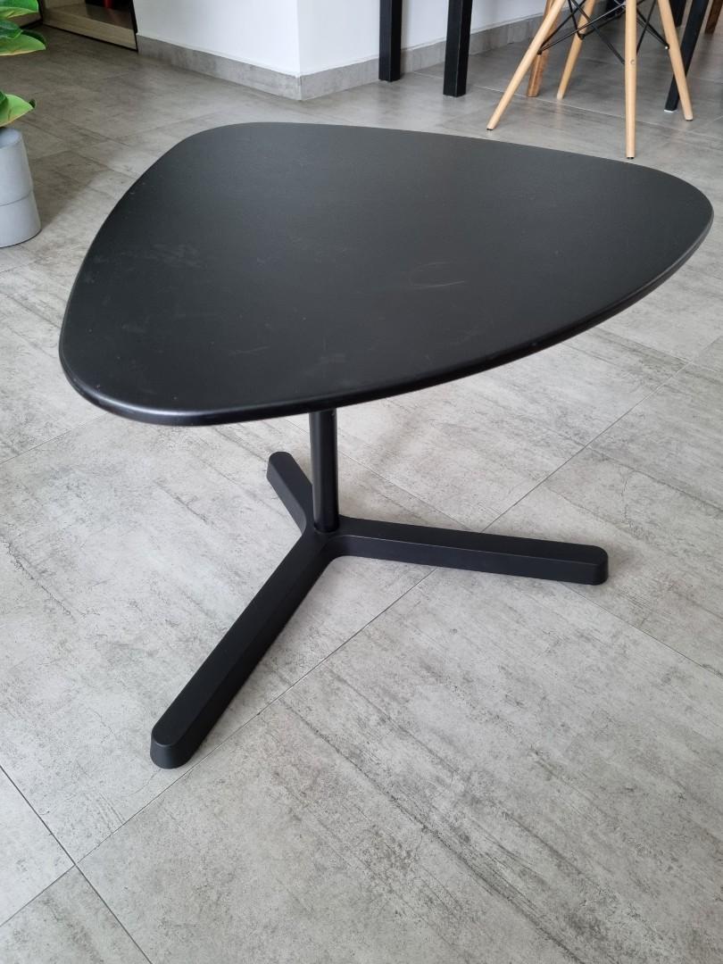 Black Svartasen Laptop Stand/ Side Table from Ikea, Furniture & Home