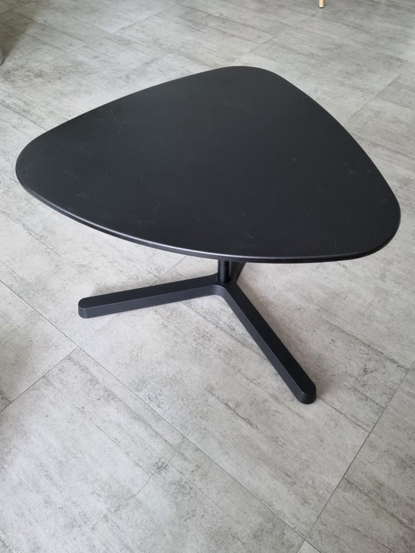 Black Svartasen Laptop Stand/ Side Table from Ikea, Furniture & Home