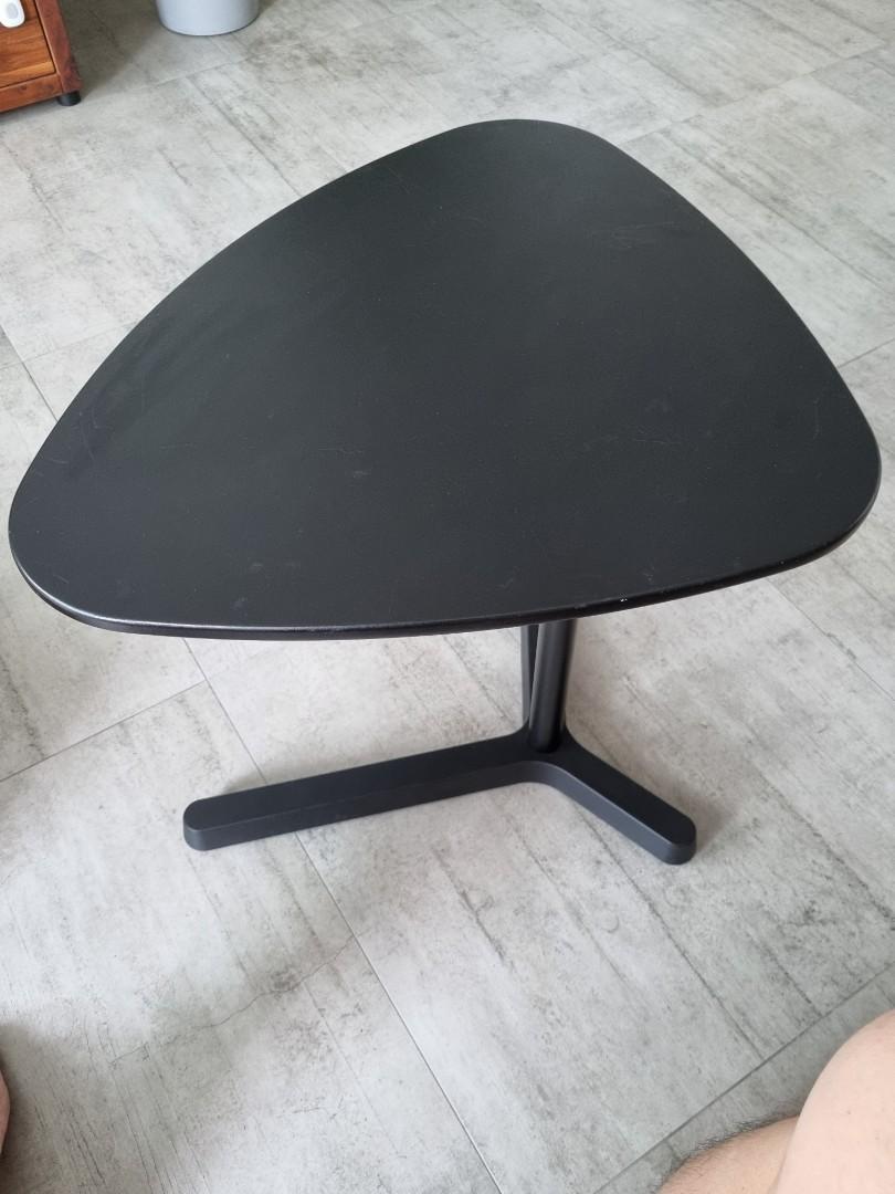 Black Svartasen Laptop Stand/ Side Table from Ikea, Furniture & Home