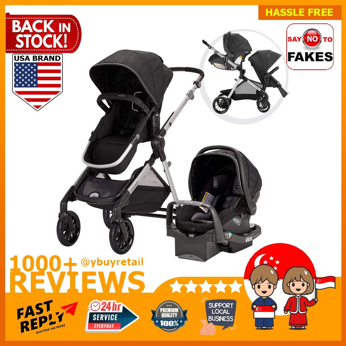 [BML] Evenflo Pivot Xpand, SingletoDouble Convertible Baby Stroller