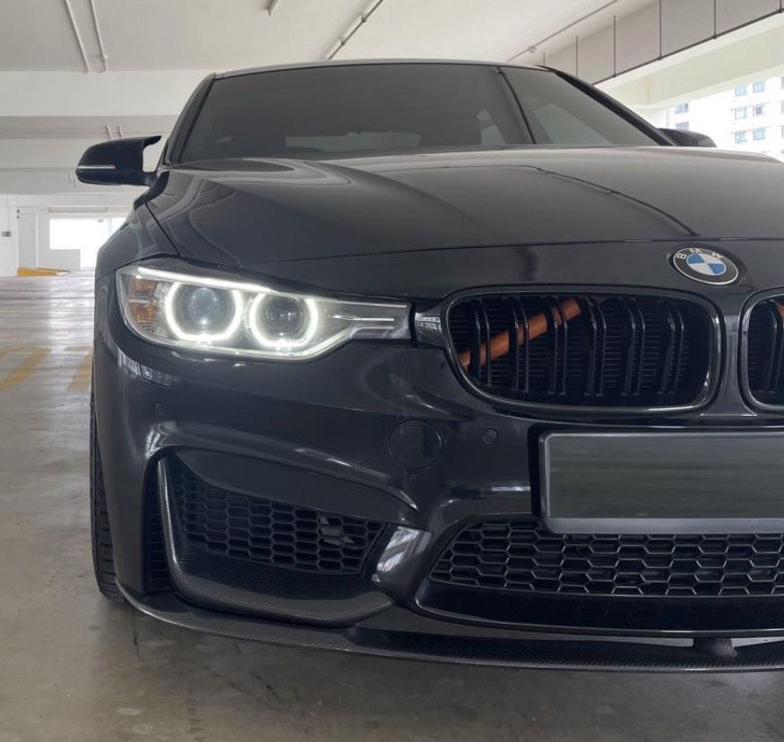 BMW F30 M3 style front splitter lip, Car Accessories, Accessories on ...