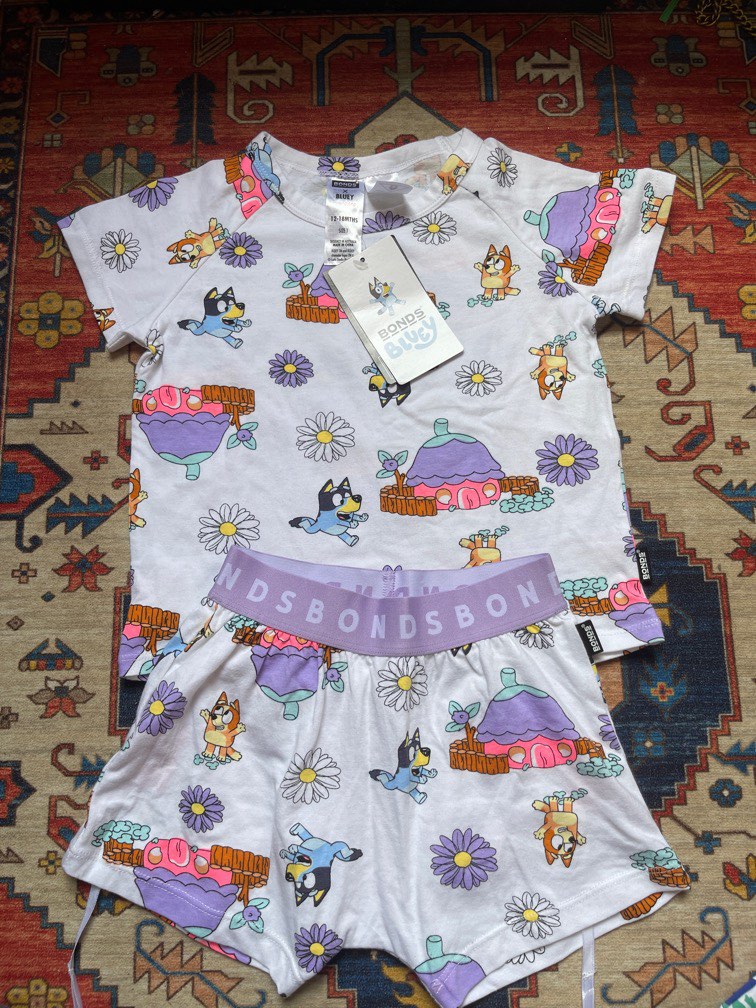 Bonds pjs Bluey 12 18 bnwt