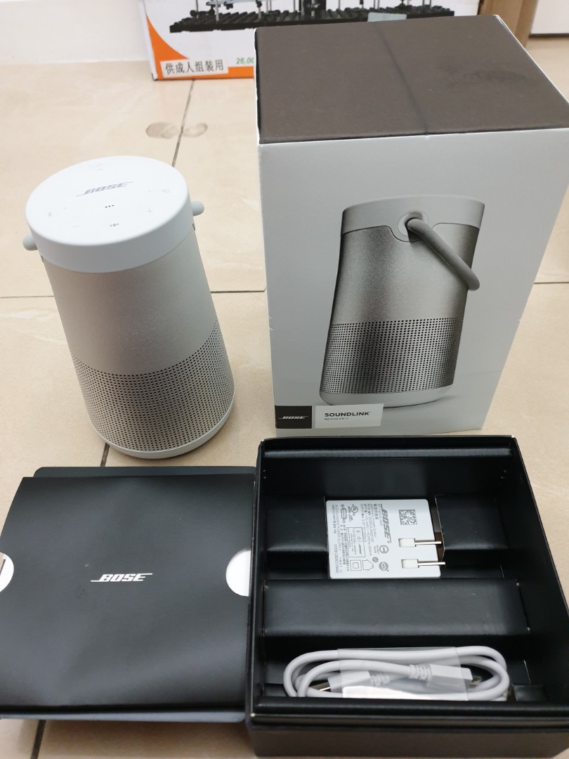 Bose soundlink revolve + plus 藍芽喇叭, 耳機及錄音音訊設備