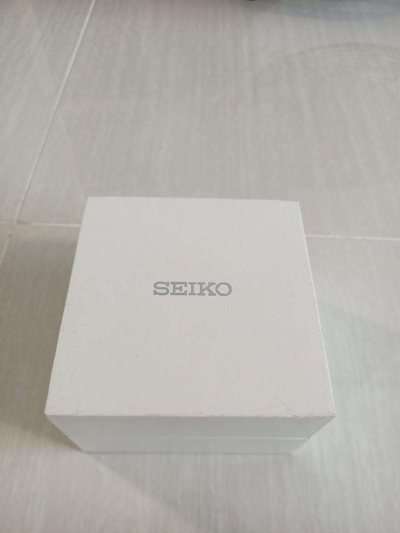 BOX ONLY - Seiko Watch Box, Men's Fashion, Watches & Accessories, Watches  on Carousell