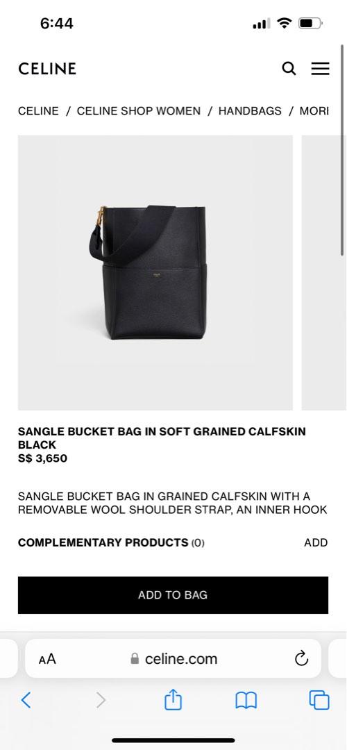 Celine sangle medium deals grey