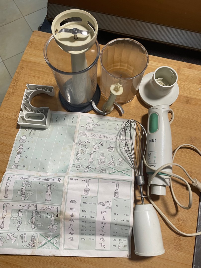 Braun multi quick handheld blender, TV & Home Appliances, Kitchen