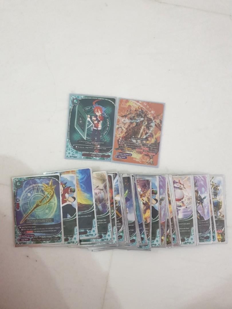 Buddyfight magic world deck, Hobbies & Toys, Toys & Games on Carousell