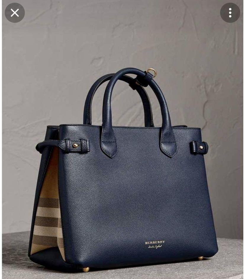 Burberry medium on sale banner handbag