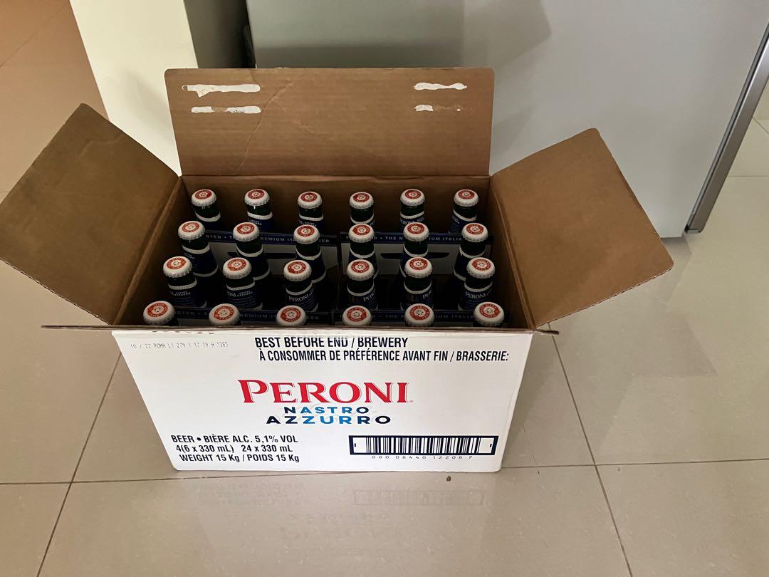 Case of Peroni Beers, Food & Drinks, Alcoholic Beverages on Carousell