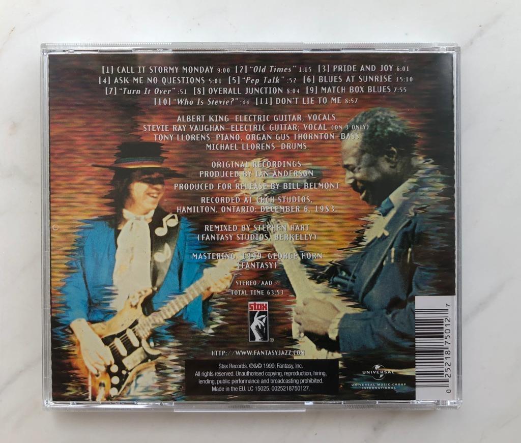CD~ Albert King with Stevie Ray Vaughan In Session, 興趣及遊戲, 音樂樂器 & 配件 ...