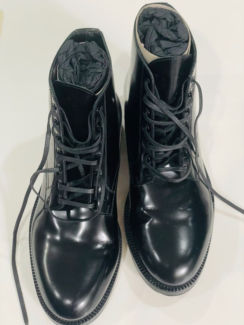 Celine combat boots top