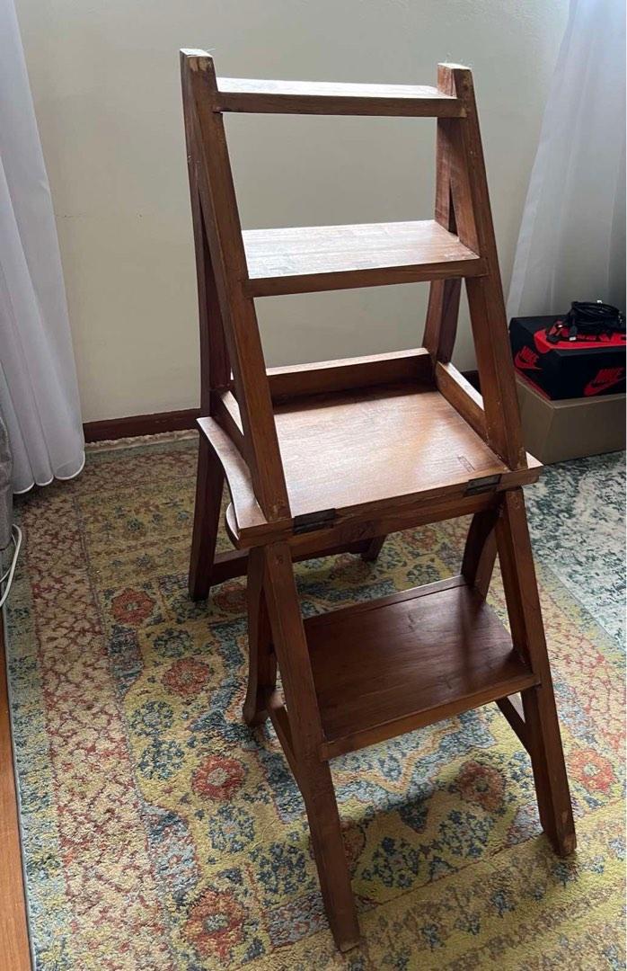 Chair & ladder combo, Furniture & Home Living, Furniture, Chairs on