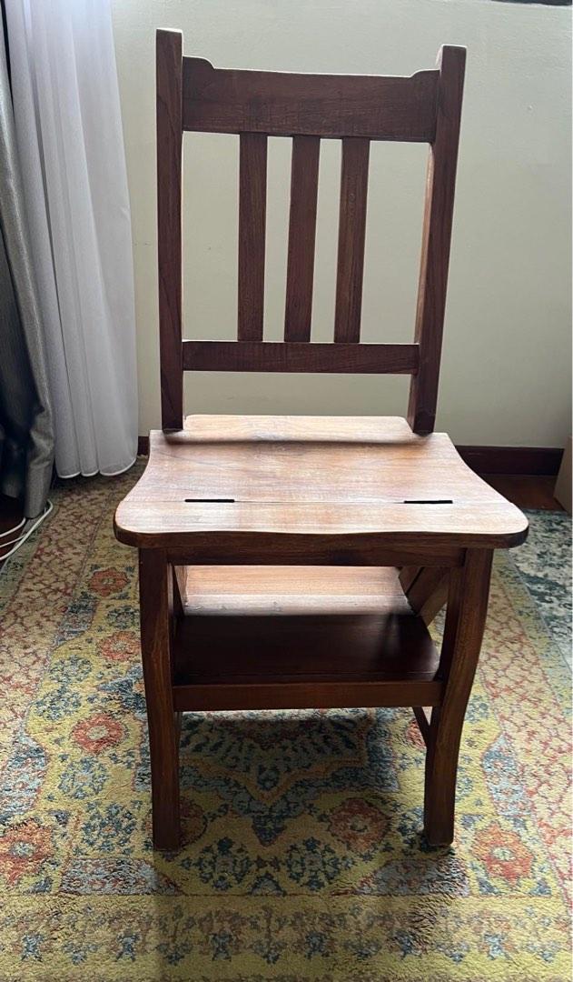 Chair & ladder combo, Furniture & Home Living, Furniture, Chairs on