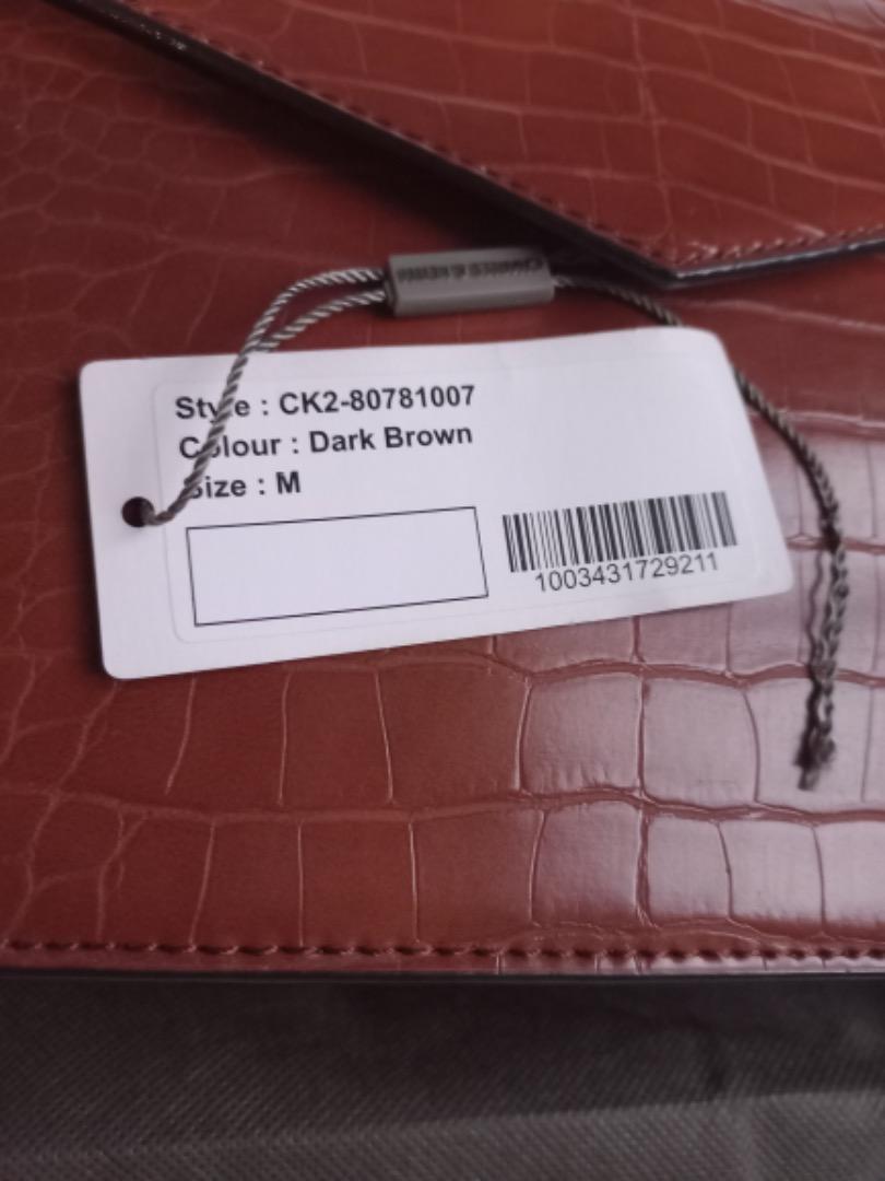 Charles & Keith Angular Flap Crossbody Bag last price posted, Women's