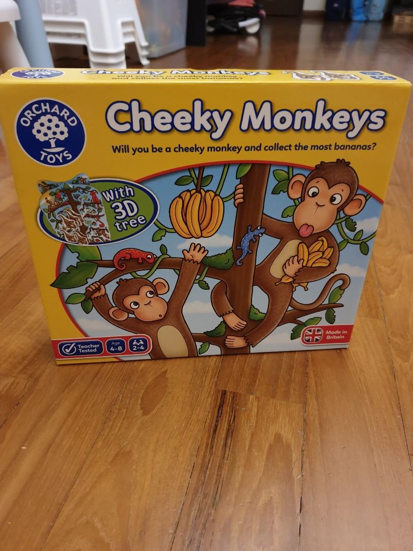 Orchard Toys CHEEKY MONKEYS Educational Game Puzzle BN 