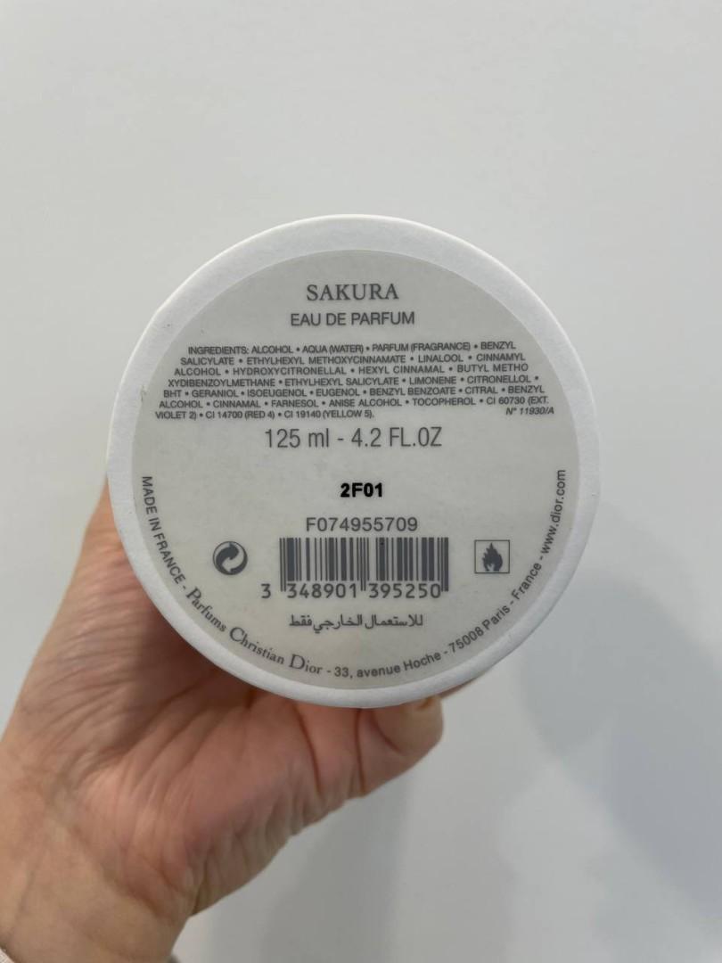 CHRISTIAN DIOR SAKURA EDP 125ML, Beauty & Personal Care, Fragrance & Deodorants on Carousell