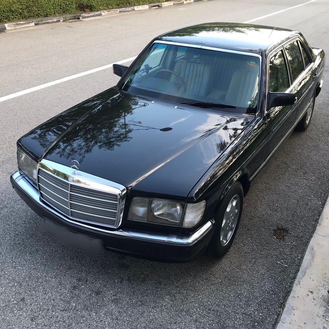 Vintage / Classic Wedding Car Rental (with Driver) Mercedes W126