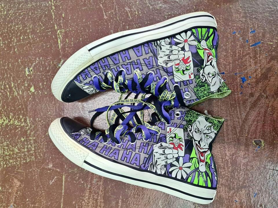 Converse x joker vs batman