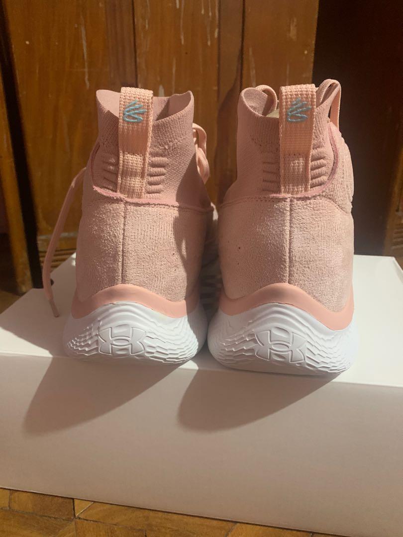Curry 4 Flotro Flushed Pink Men s Fashion Footwear Sneakers on