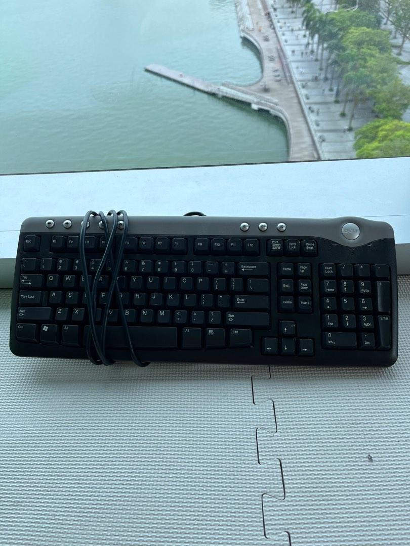 Dell USB Wired Keyboard, Computers & Tech, Parts & Accessories