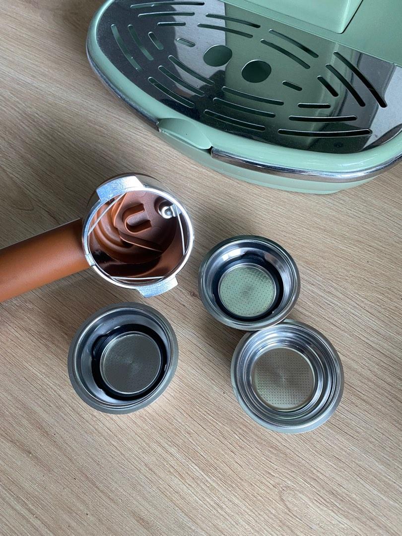 Delonghi Icona Vintage Coffee Machine Olive Green, TV & Home