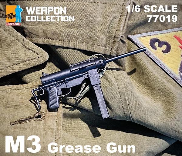 Dragon 77019 - 1/6th Scale Weapon Collection: M3 Grease Gun, Hobbies ...