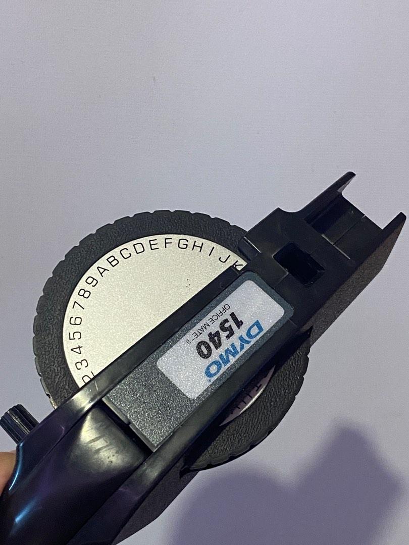 DYMO 1540 Office Mate II Embossing Label Maker, Hobbies & Toys