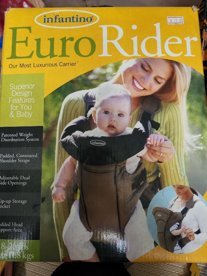 Infantino eurorider hot sale baby carrier