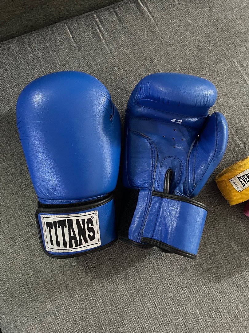 Titans Boxing Gloves, Sports Equipment, Sports & Games, Combat Sports