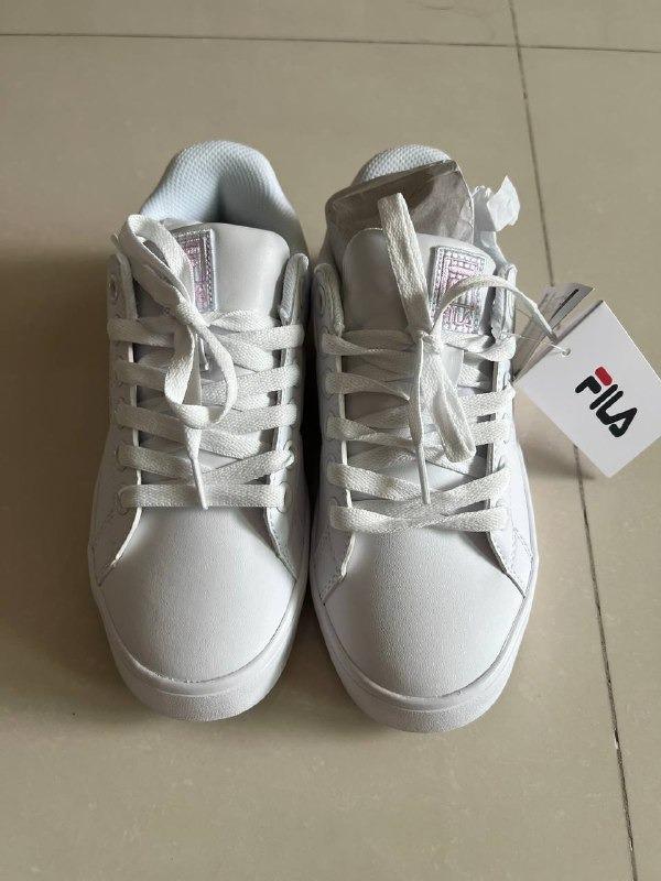 Purple fila shoes on sale
