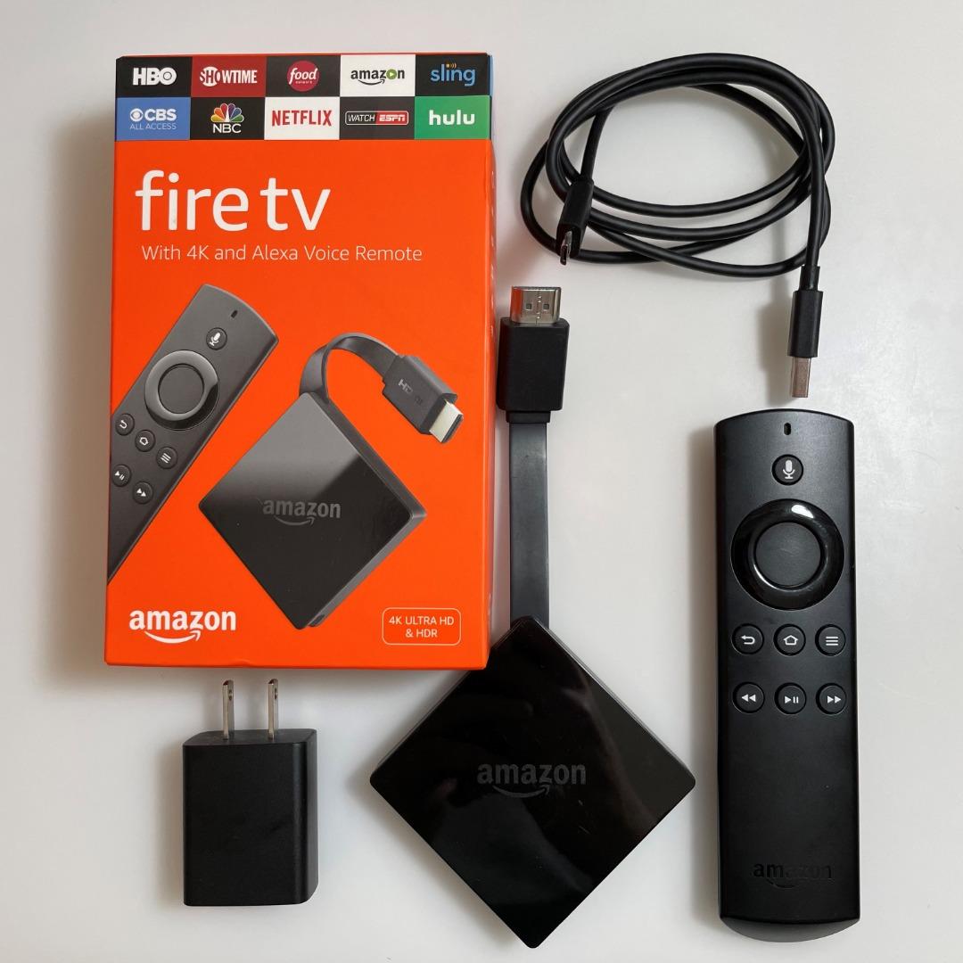 Fire TV 4K (3rd Gen) with HDR and Dolby ATMOS, TV & Home Appliances, TV ...