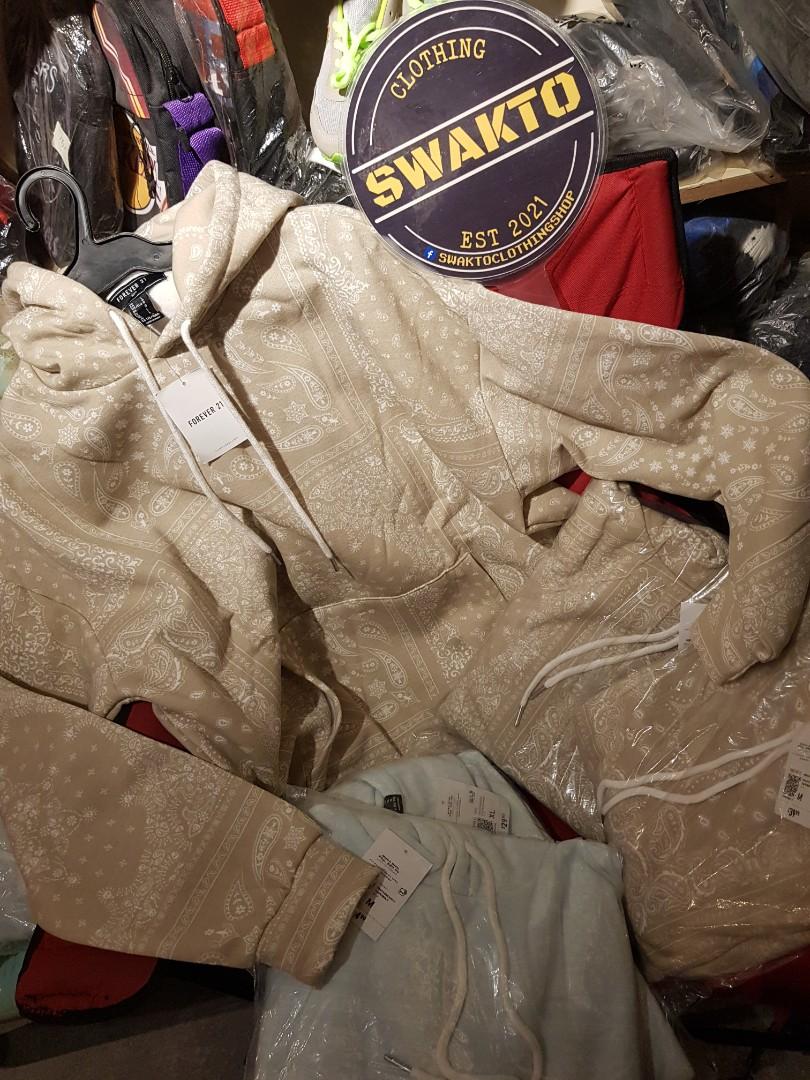 Forever 21 paisley hoodie shop