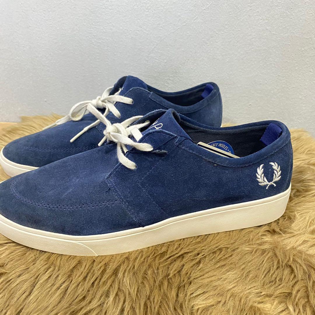 fred perry slip on shoes