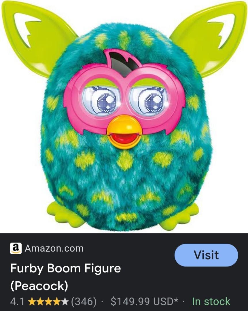 Furby Boom Figure (Peacock)