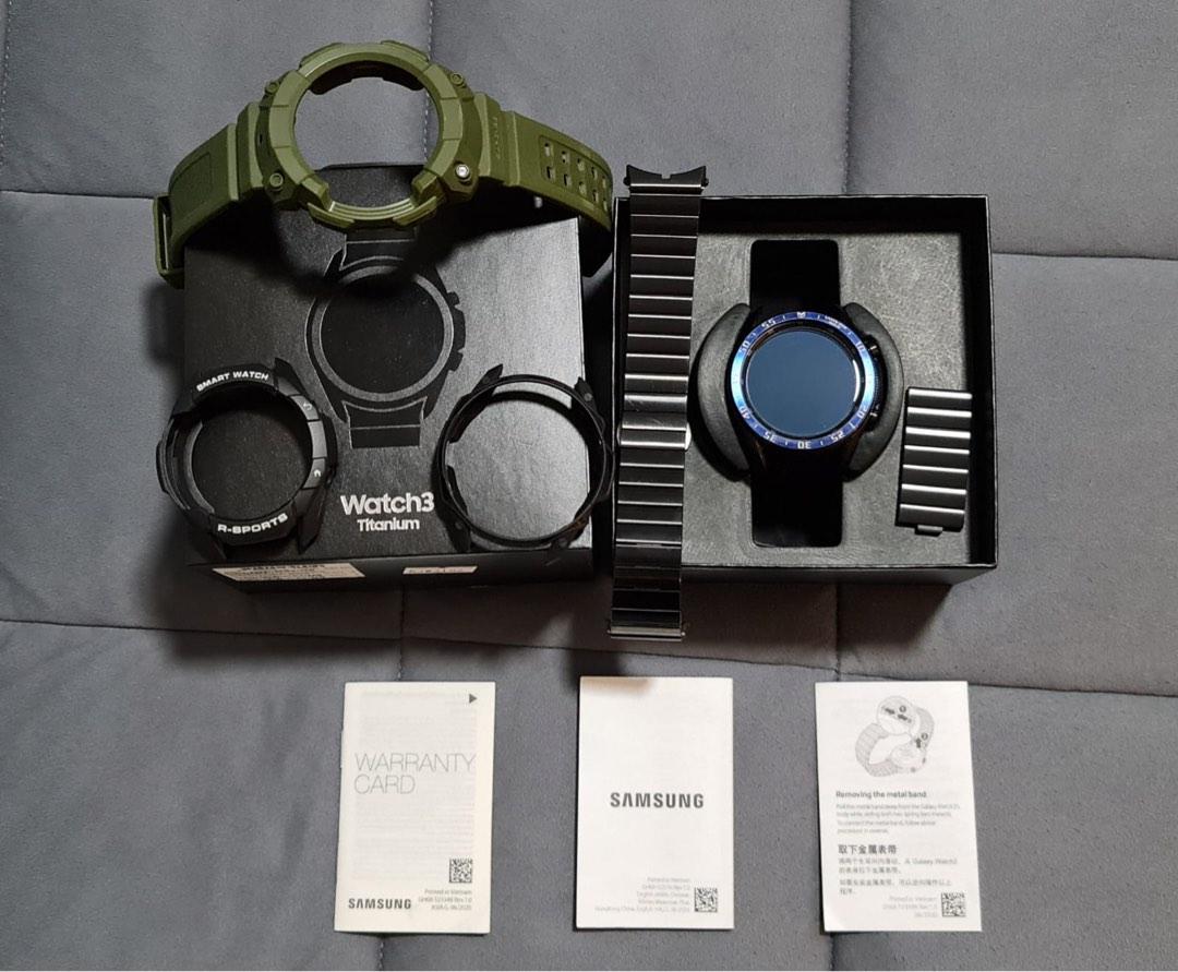 Galaxy Watch 3 45mm Titanium Edition Men S Fashion Watches Accessories Watches On Carousell