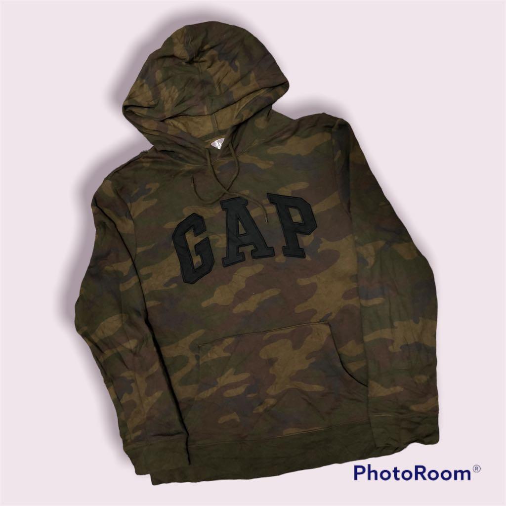 gap camo sweatshirt