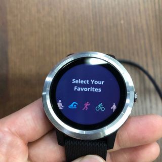 Vivoactive 3 top music frozen