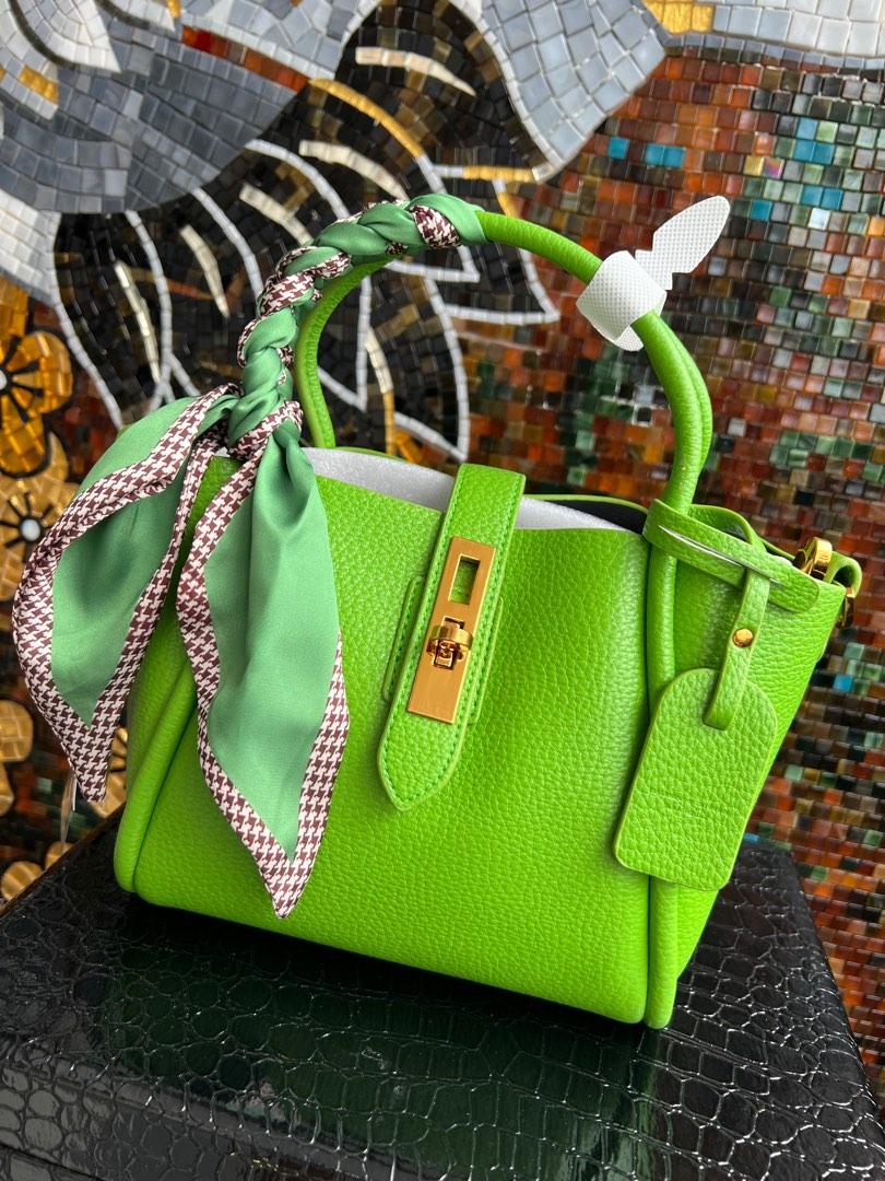 Genuine leather sales bucket handbags