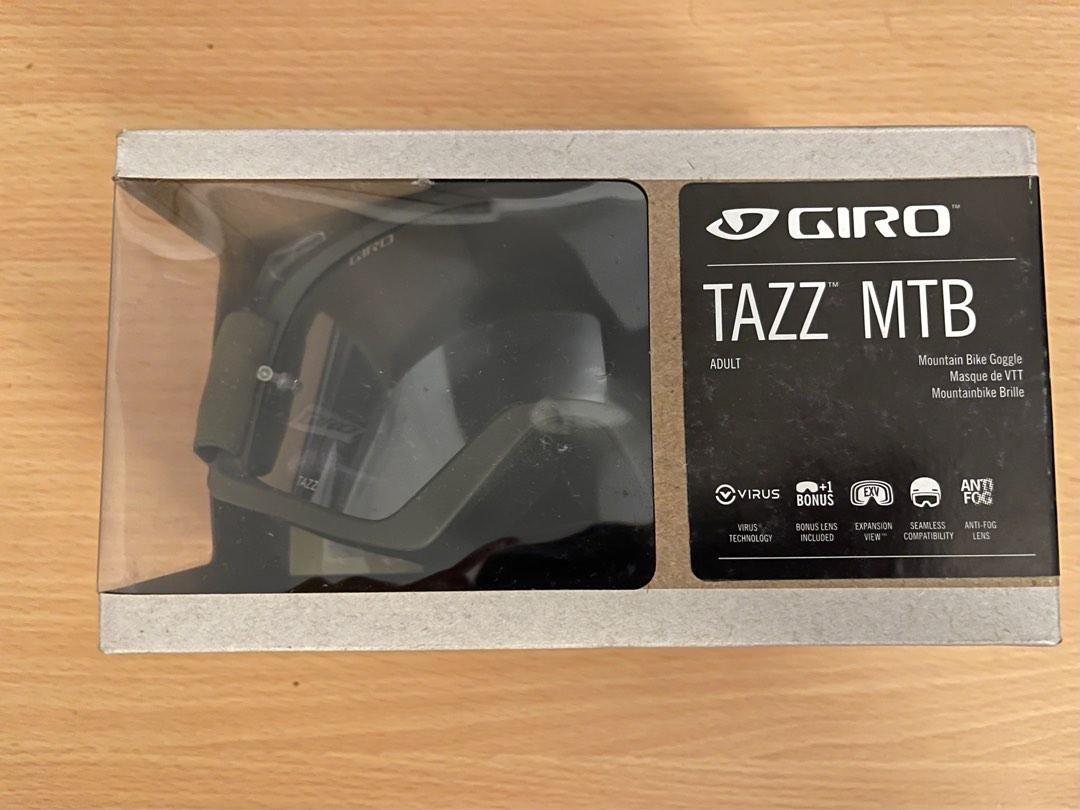 Giro Tazz MTB goggles Olive Grey Silver lens clear Sports