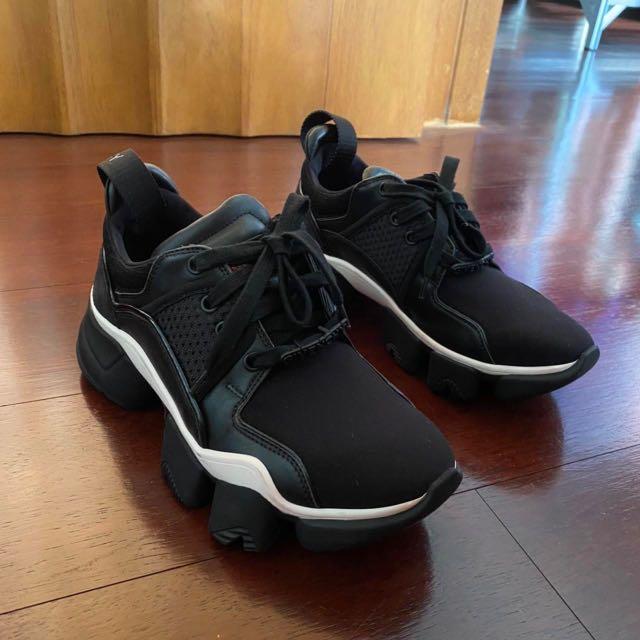 Givenchy Classic Black Platform Sneakers
