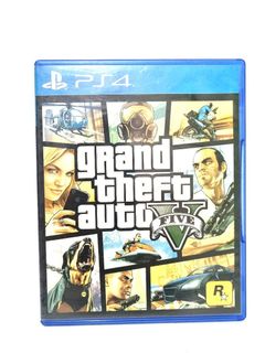 Xbox 360 - (GTA 5) Grand Theft Auto V 2 Disc Set w/ Manual -Tested -No Map