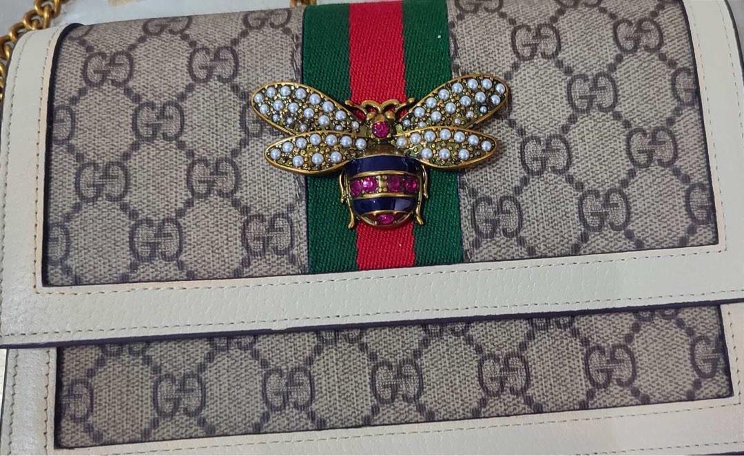 Gucci queen margaret gg on sale supreme wallet on chain