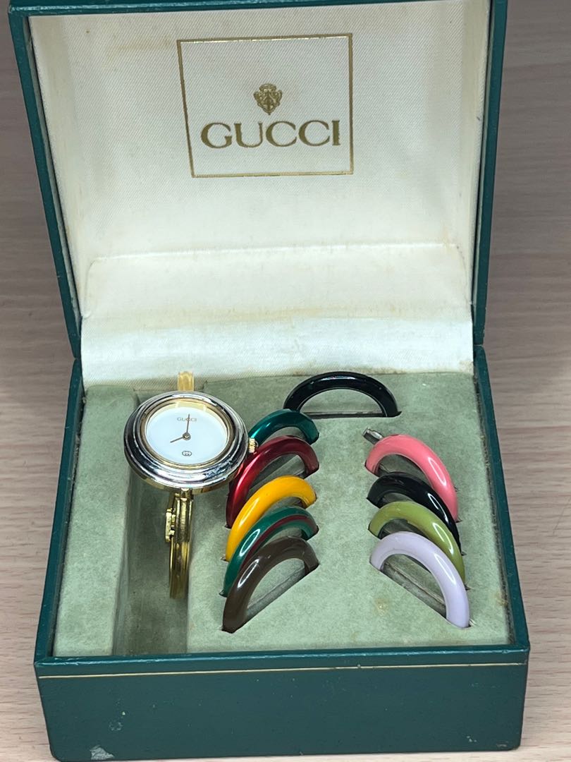 Gucci interchangeable watch cheap