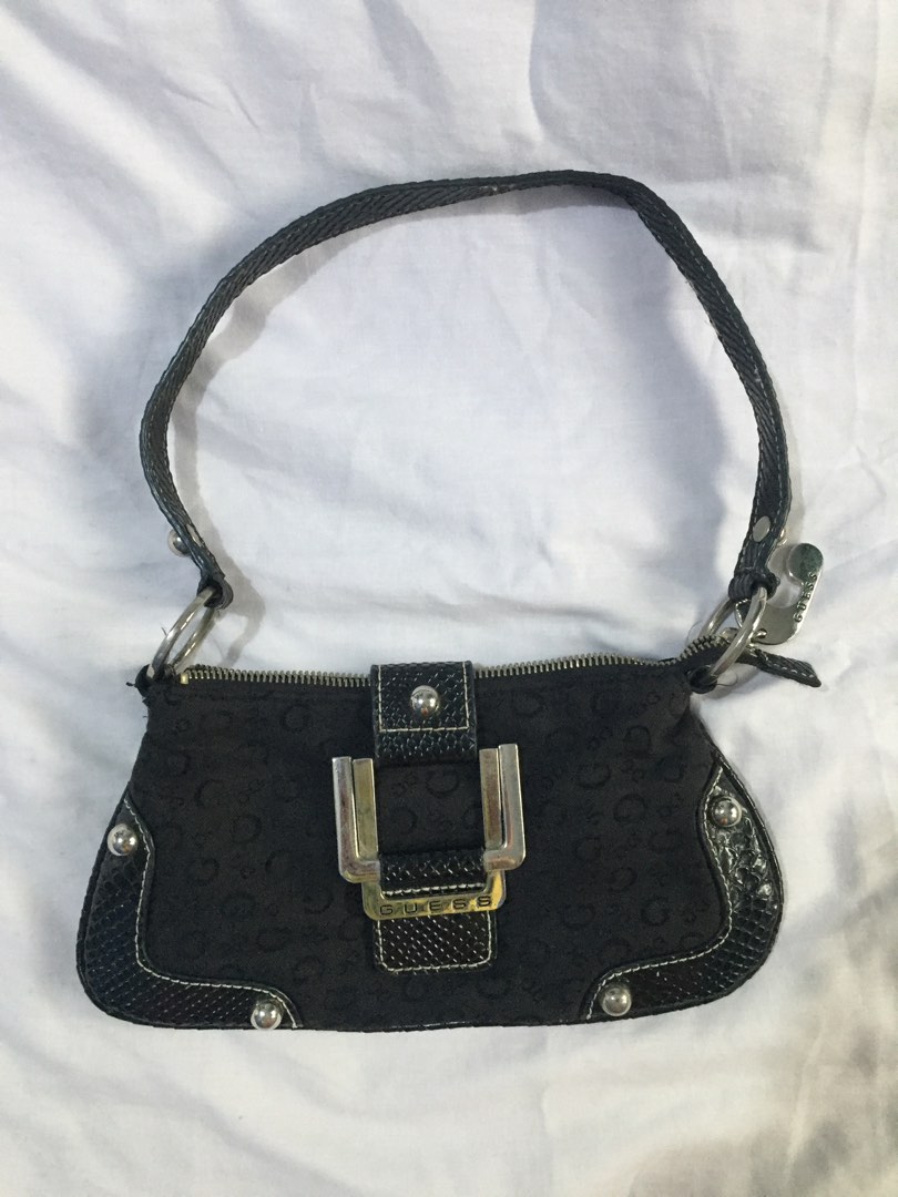 GUESS VINTAGE BAGUETTE BAG, Luxury, Bags & Wallets on Carousell