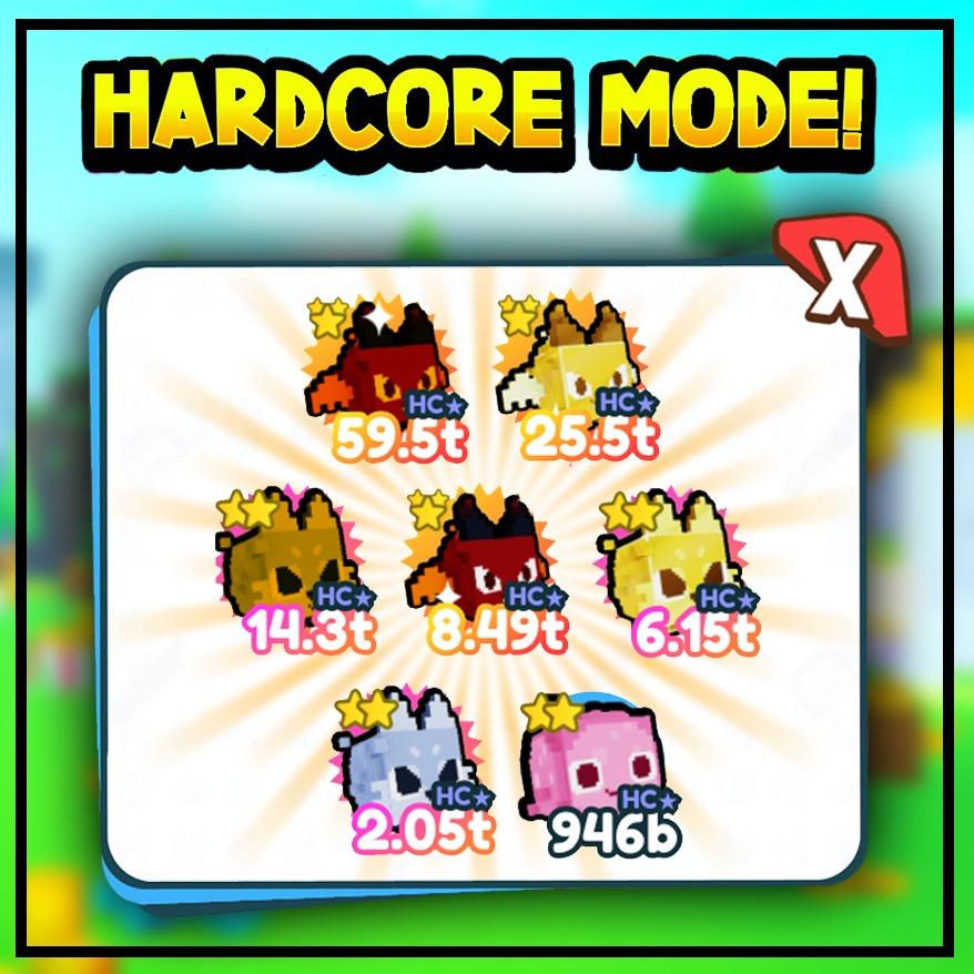 Hardcore Pets Pet Simulator X PetSimx PSX, Video Gaming, Gaming
