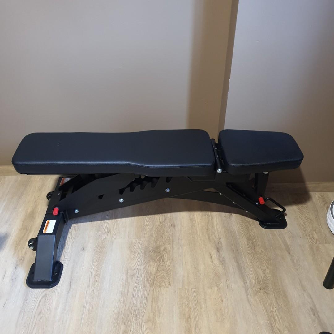 Heavy Duty Commercial Grade Adjustable Gym Bench