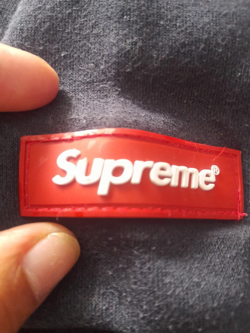 Hoodie Supreme original Made in Korea size S fit M Fesyen Wanita